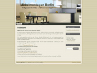 moebelmontagen-berlin.de Webseite Vorschau