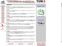 turnverband-wuppertal.de Webseite Vorschau