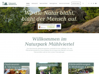 naturpark-muehlviertel.at Webseite Vorschau