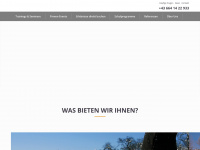 abenteuer-management.at Webseite Vorschau
