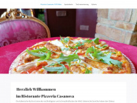 pizzeria-casanova.com Webseite Vorschau
