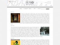 klanggalerie.com Webseite Vorschau