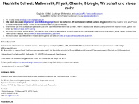 luchsinger-mathematics.ch Webseite Vorschau