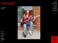 bassgabi.de Webseite Vorschau