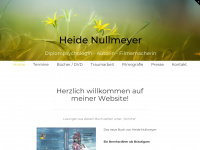 heide-nullmeyer.de Webseite Vorschau
