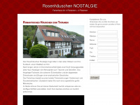 rosenhaeuschen.de Webseite Vorschau