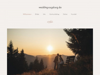 wedding-augsburg.de Webseite Vorschau
