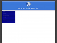 sv-schoenefeld.net Webseite Vorschau