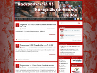 radsport-kw.de Webseite Vorschau