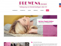 prewena.de Webseite Vorschau