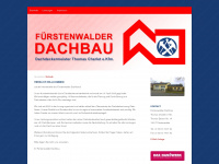 dachdeckerei-fuerstenwalde.de Webseite Vorschau