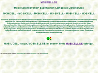 mobicell.de Webseite Vorschau