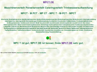 mpct.de Webseite Vorschau