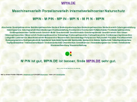 mpin.de Webseite Vorschau