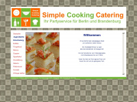 simple-cooking.de Webseite Vorschau