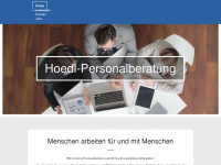 hoedl-personalberatung.de Webseite Vorschau