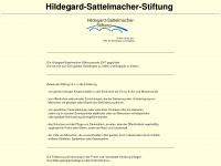 Hildegard-sattelmacher-stiftung.de