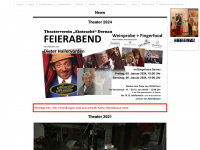 theaterverein-dernau.de Webseite Vorschau