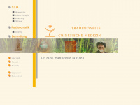 dr-janssen-tcm.de Webseite Vorschau