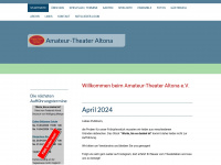 amateur-theater-altona.de Webseite Vorschau