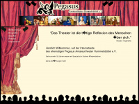 pegasus-theater-hamburg.de Webseite Vorschau