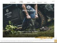 pfitscher.it Webseite Vorschau