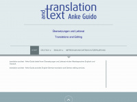 translationandtext.de Webseite Vorschau