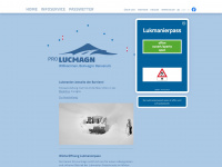 lucomagno.ch Webseite Vorschau