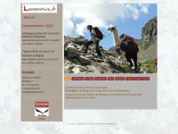 lamaventura.ch Webseite Vorschau