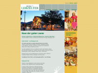 lebzelter.com Webseite Vorschau