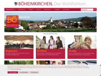 boeheimkirchen.eu Webseite Vorschau