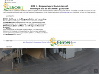 bios-energie.at Webseite Vorschau