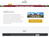 hotel-schwartz.at Webseite Vorschau