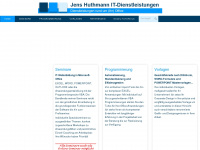 jhuthmann.de Webseite Vorschau
