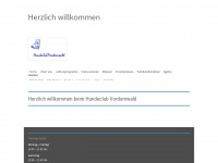 hundefreunde.ch Webseite Vorschau