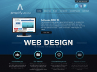 amplifymedia.ca Webseite Vorschau