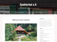 senklerhof.de Webseite Vorschau