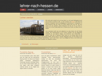 lehrer-nach-hessen.de Webseite Vorschau