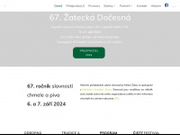 docesna.cz Webseite Vorschau