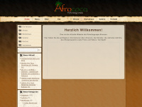 afrococo.at Webseite Vorschau