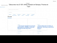 efinancialcareers.fr Webseite Vorschau