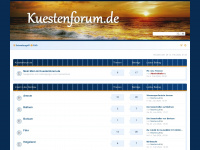 kuestenforum.de Webseite Vorschau