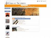 greatscores.com Webseite Vorschau