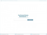 suchmaschinen-datenbank.de Webseite Vorschau