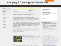 camping-tipps.net Webseite Vorschau