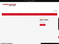corvettegarage.com Webseite Vorschau