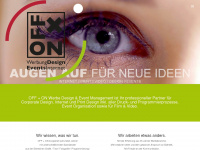 off-und-on.de Webseite Vorschau