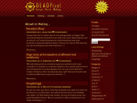 dead-pixel.de Webseite Vorschau