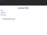 leonore-poth.de Webseite Vorschau
