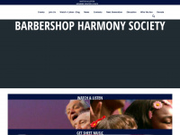barbershop.org Webseite Vorschau